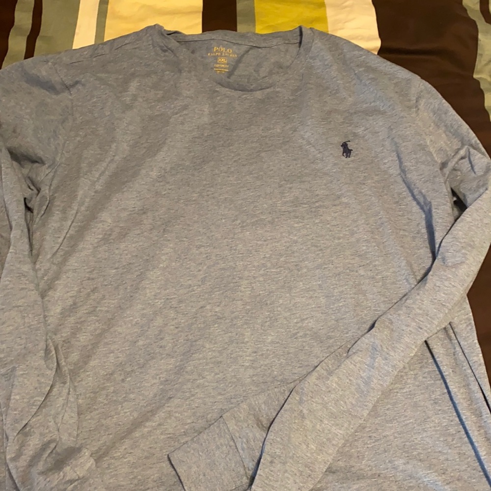 Long sleeve polo shirt